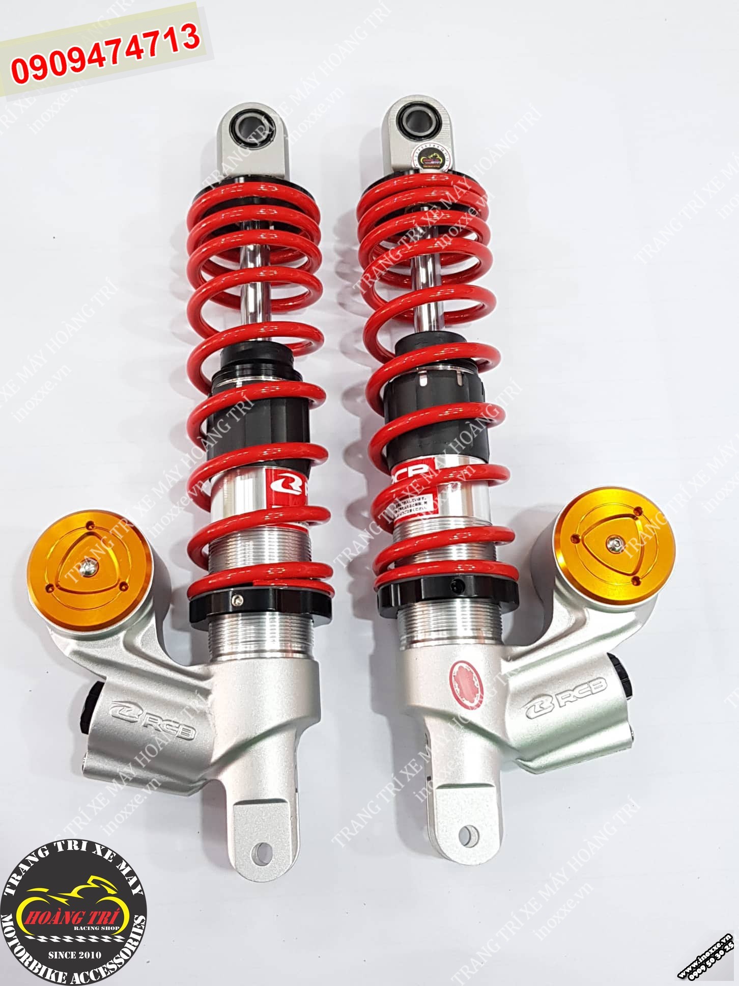 Phuộc sau ADV 150 - Phuộc bình dầu ngang Racing Boy